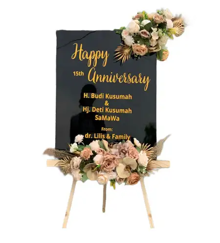 Papan Bunga Akrilik Betung Barat